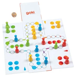 Goki XXL Ludo in Kubus Bordspel