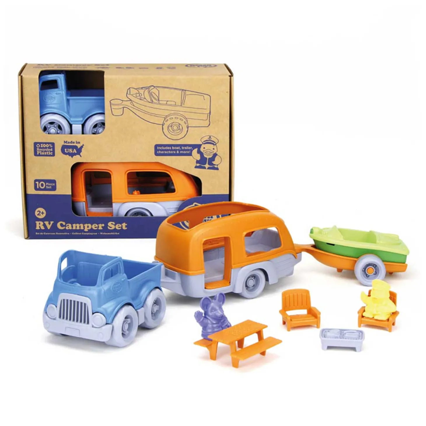 Green Toys Camper Set