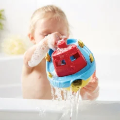 Green Toys Sleepboot - Rood/Blauw