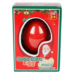 Groei-Ei Kerstman/Sneeuwpop, 6cm