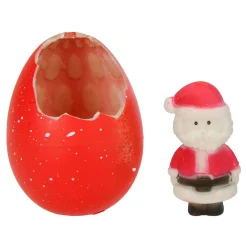 Groei-Ei Kerstman/Sneeuwpop, 6cm
