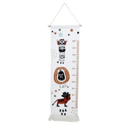 Groeimeter Textiel Zebra, 140cm