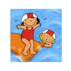 Grote Anna Leert Zwemmen