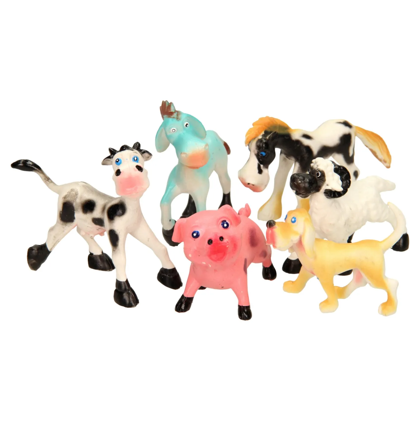 Guitige Boerderijdieren Speelset, 6st.