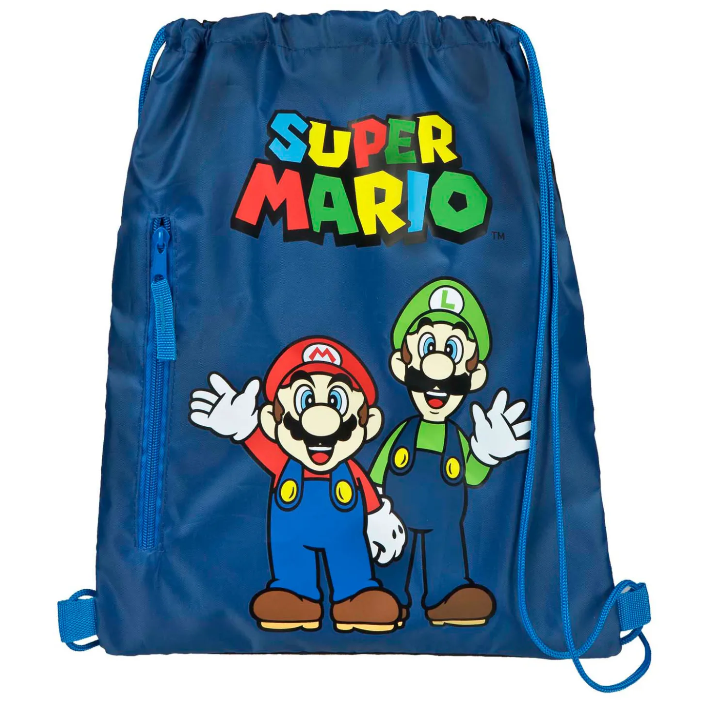 Gymtas Super Mario Blauw
