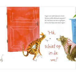 Hé, wie zit er op de wc?