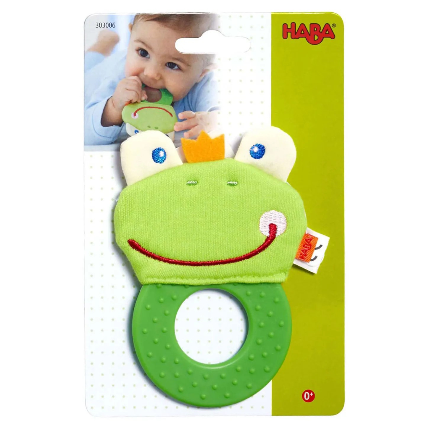 Haba Bijtfiguur Kikker