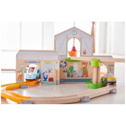 Haba Kullerbu Houten Knikkerbaan Speelbaan Station