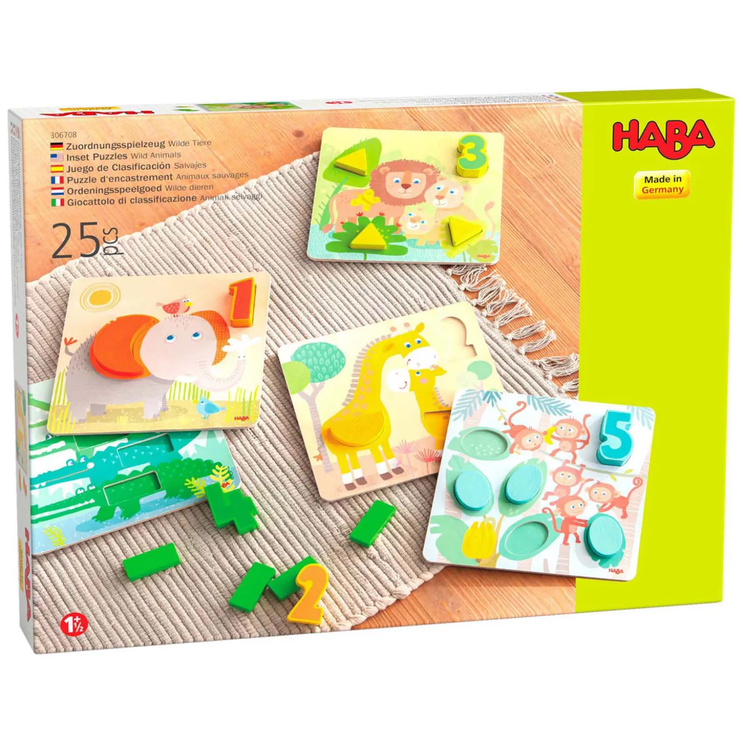 Haba Ordeningsspel Wilde Dieren