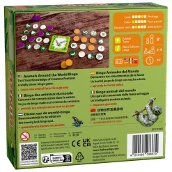 HABA Spel - Animals Around the World - Educatief Bingospel voor 2-4 Spelers