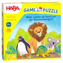 Haba Spel Waar Wonen de Leeuw en Zijn Dierenvriendjes