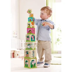 Haba Stapelblokken Op de Boerderij