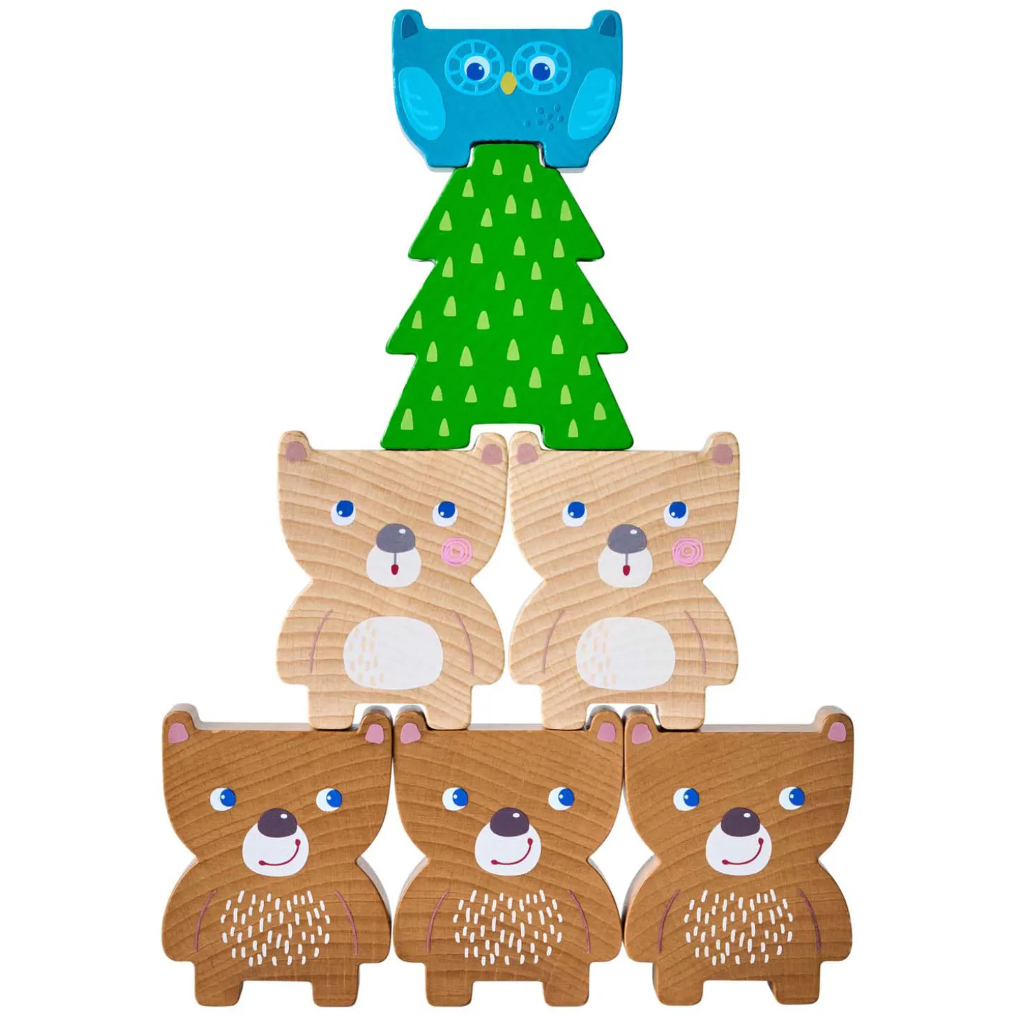 Haba Stapelspel Bosvrienden Balansspel