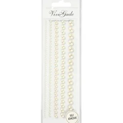 Halve Plakparels Wit 2-8mm, 140st.