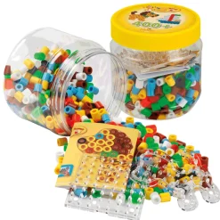 Hama Maxi Strijkkralenset in Pot, 400st.