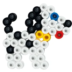 Hama Maxi Strijkkralenset Hond, 100st.