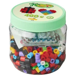 Hama Maxi Strijkkralenset Vierkant en Hart, 400st.