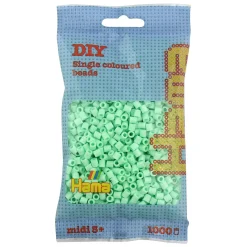 Hama Midi Strijkkralen - Pastel Mint (98), 1000st.