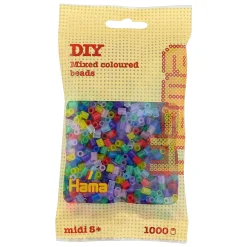 Hama Midi Strijkkralen - Transparant Mix (053), 1000st.