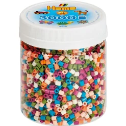 Hama Midi Strijkkralen in Potje - Kleurenmix (58), 3000st.