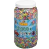 Hama Midi Strijkkralen in Pot - Pastelmix (050), 13.000st.