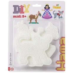 Hama Midi Strijkkralenbordjes - Prinses, Paard, Kat