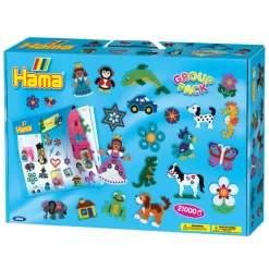 Hama Midi Strijkkralenset in Koffer, 21.000st.