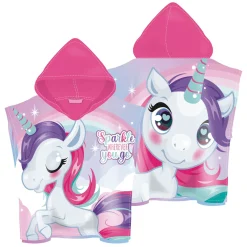 Handdoek Poncho Eenhoorn