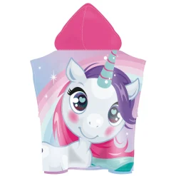 Handdoek Poncho Eenhoorn