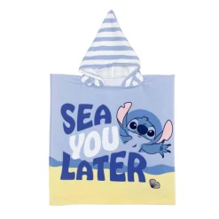 Handdoek Poncho Stitch op het Strand