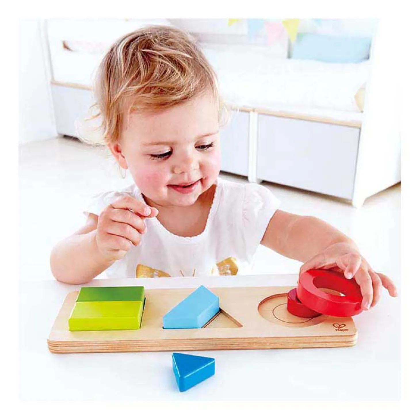 Hape Geometrie Vormenpuzzel - 7dlg.