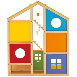 Hape Houten 4 Seizoenen Poppenhuis Met Meubels