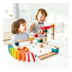 Hape Houten Knikkerbaanset Domino - 50dlg.