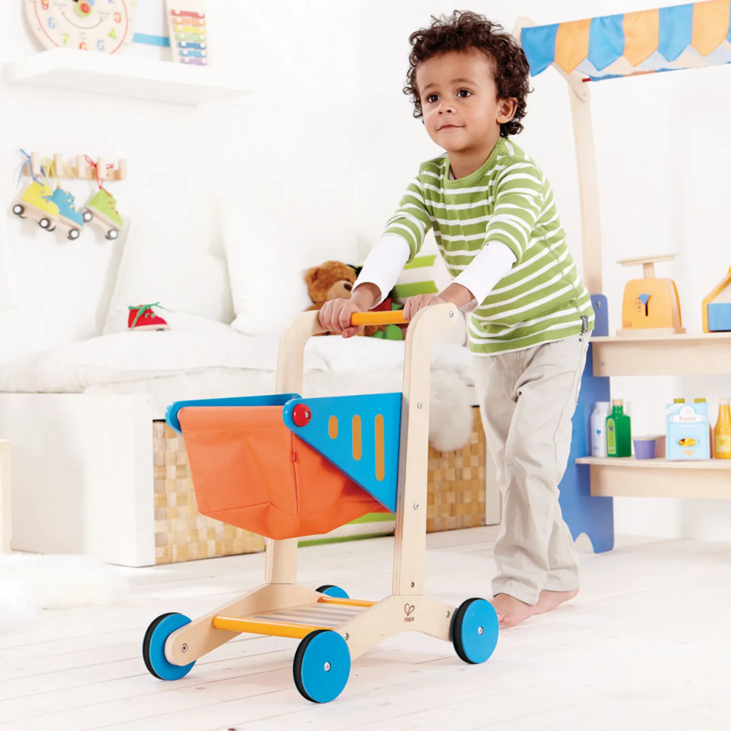 Hape Houten Winkelwagen