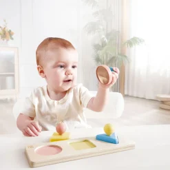 Hape Montessori Spiegel Vormenpuzzel Hout