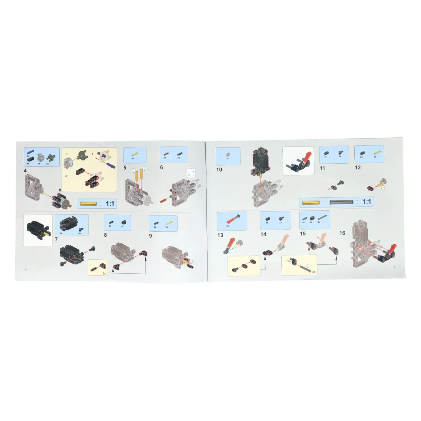 Happy Build Bestuurbare RC Bouwsteentjes Set Pickup Truck - 1490dlg.