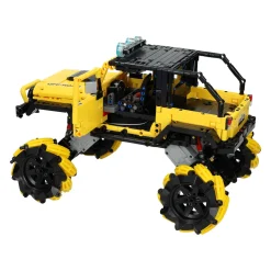 Happy Build Bestuurbare RC Bouwsteentjes Set Pickup Truck - 1490dlg.