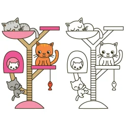 Happy Coloring - Vrolijke Dieren