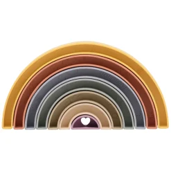 Happy World Bio Plastic Stapel Regenboog