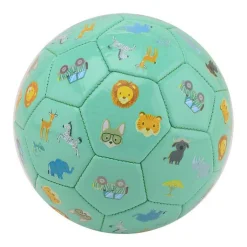 Happy World Kunstlederen Speelbal Blauw, 14cm