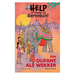 Help, we hebben een dierentuin! Een olifant als wekker