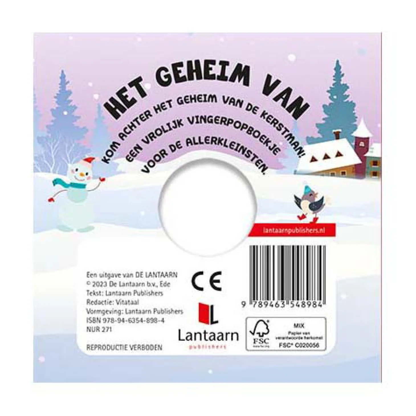 Het Geheim van de Kerstman Kartonboek