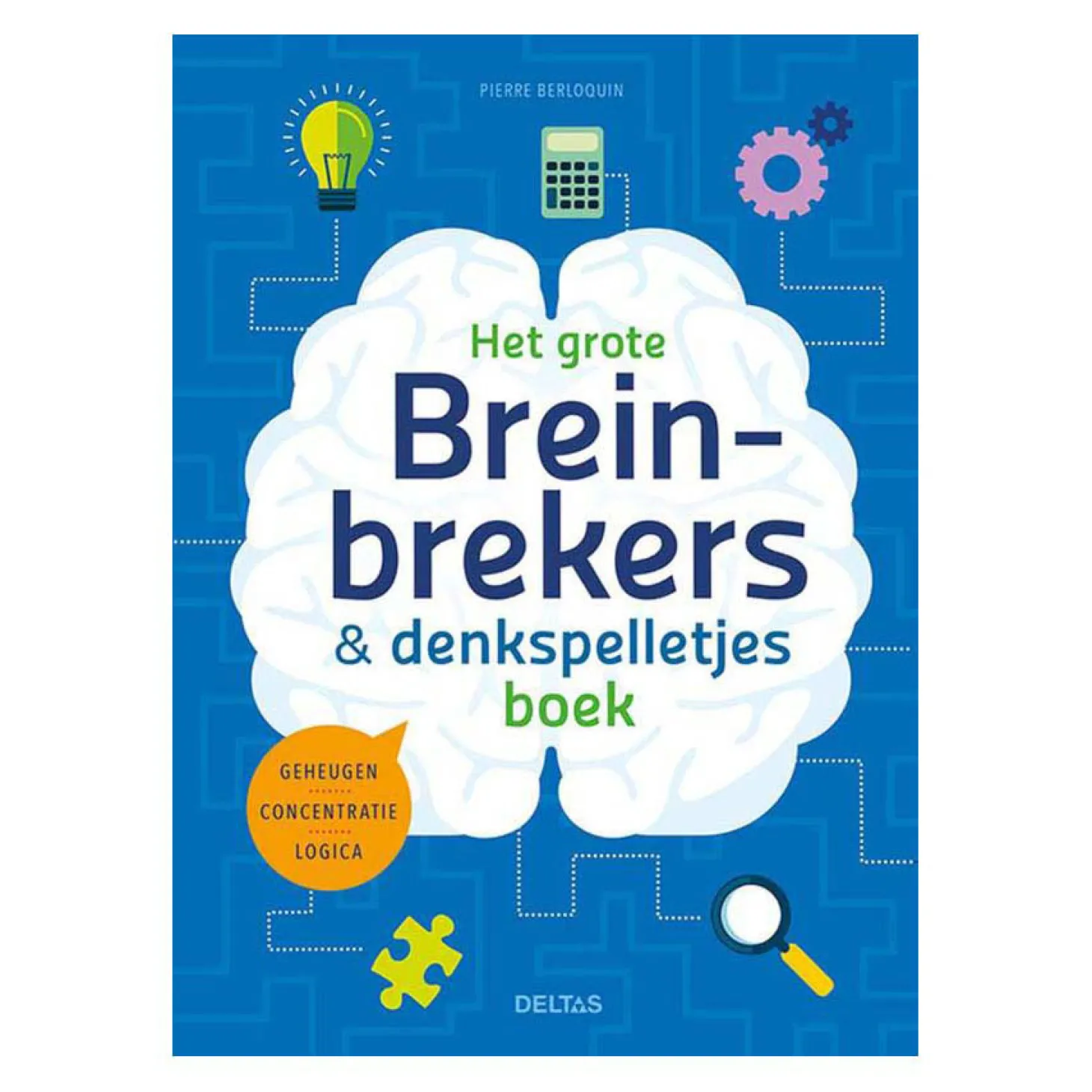 Het grote breinbrekers en Denkspelletjes Boek