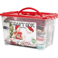Hobbybox Rood met Creatieve Materialen