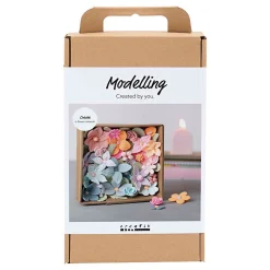 Hobbyset Bloemen Boetseren Pastelkleuren