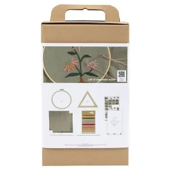 Hobbyset Borduurwerk Dusty Groen Borduurframe