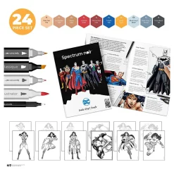 Hobbyset Illustratie Stripboekhelden Wonder Woman Kleurset