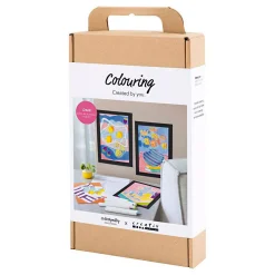 Hobbyset Kleuren Schilderen Volgens Cijfers Markeerstiften