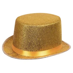 Hoed Glitz Goud