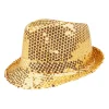 Hoed Popster Pailetten Goud